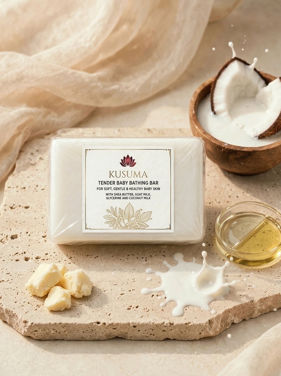 Kusuma Tender Baby Bathing Bar